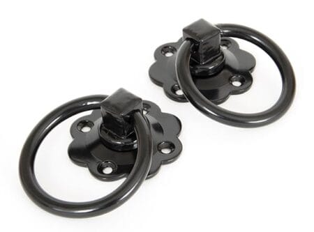 Black Ring Turn Handle Set | 33017