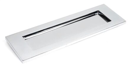From the Anvil Letter Plate - Polished Chrome