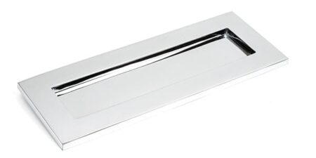 From the Anvil Letter Plate - Polished Chrome