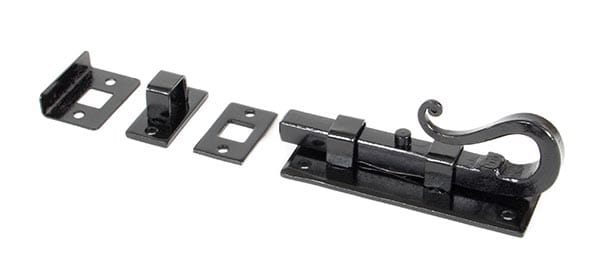 Black 4" Shepherd's Crook Universal Bolt | 33072