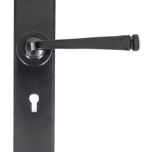 Black Large Avon Lever Lock Set | 33093