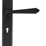 Black Cromwell Lever Lock Set | 33116