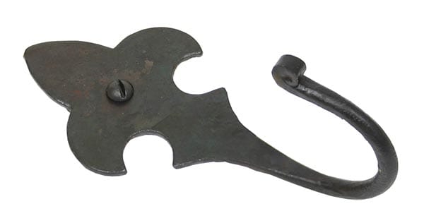 Beeswax Fleur-De-Lys Coat Hook | 33121