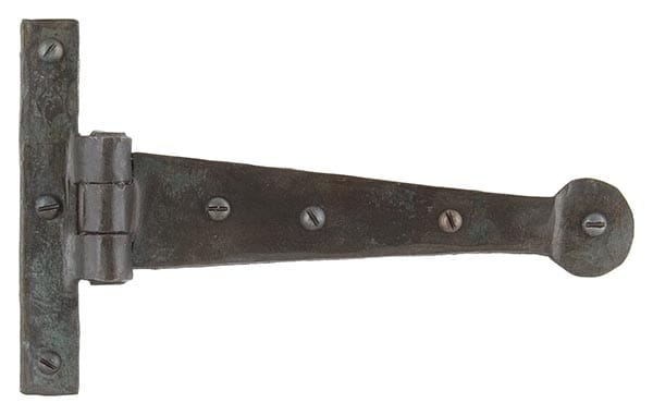 Beeswax 6" Penny End T Hinge (pair) | 33154