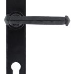 Black Tudor Lever Espag. Lock Set | 33172