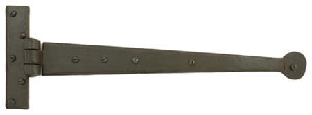Beeswax 15" Penny End T Hinge (pair) | 33184
