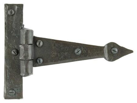 From the Anvil Arrow Head T Hinge (pair) - Beeswax