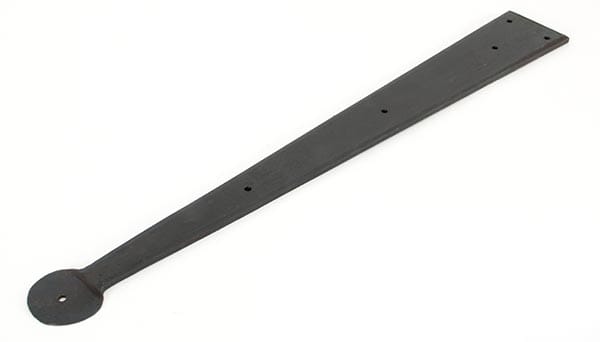 Beeswax 18" Penny End Hinge Front (pair) | 33240