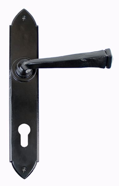 Black Gothic Lever Espag. Lock Set | 33273