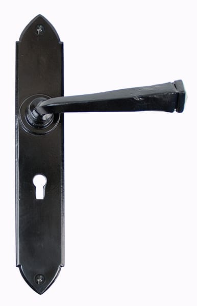 Black Gothic Lever Lock Set | 33276