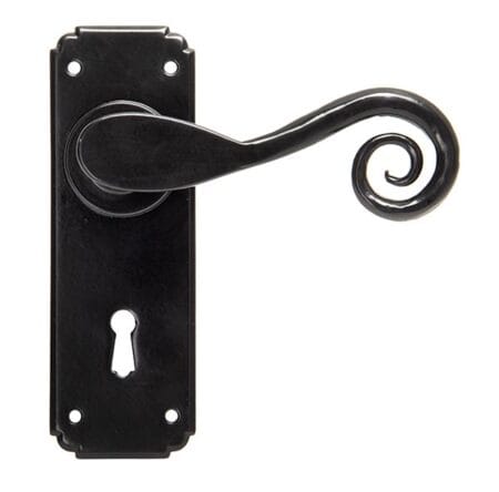 Black Monkeytail Lever Lock Set | 33279