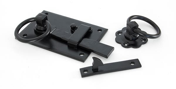 Black Cottage Latch - LH | 33294