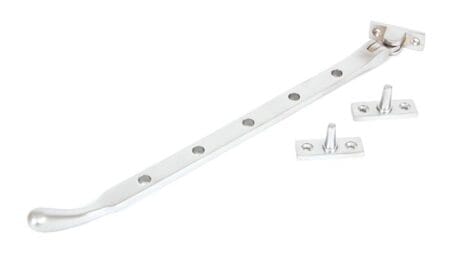 Satin Chrome 12" Peardrop Stay | 33349