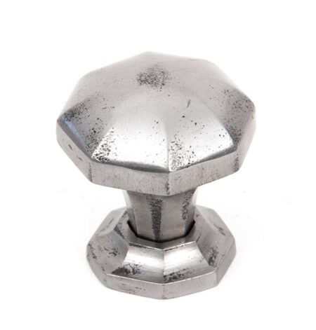 Natural Smooth Octagonal Cabinet Knob - Small | 33366