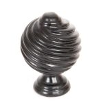 Black Twist Cabinet Knob | 33376