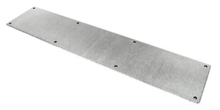 Pewter 700mm x 150mm Kick Plate | 33388
