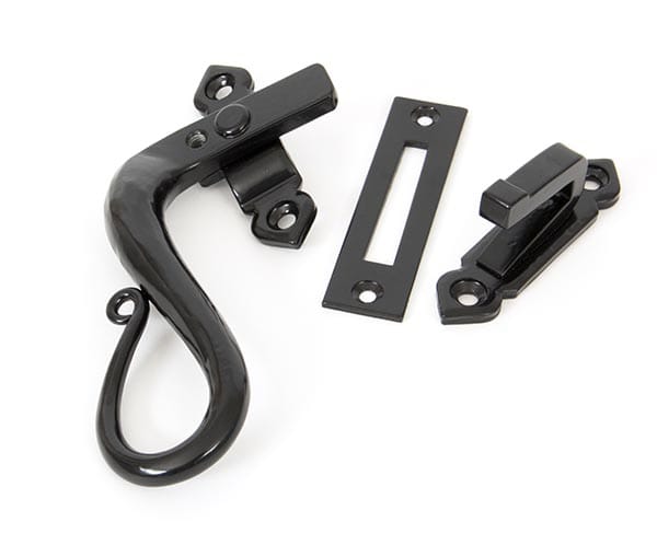 Black Locking Shepherd's Crook Fastener - LH | 33468