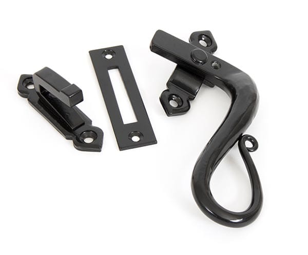 Black Locking Shepherd's Crook Fastener - RH | 33469
