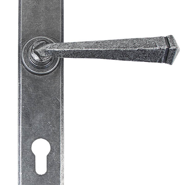 Pewter Gothic Lever Espag. Lock Set | 33604