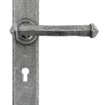 Pewter Tudor Lever Lock Set | 33608