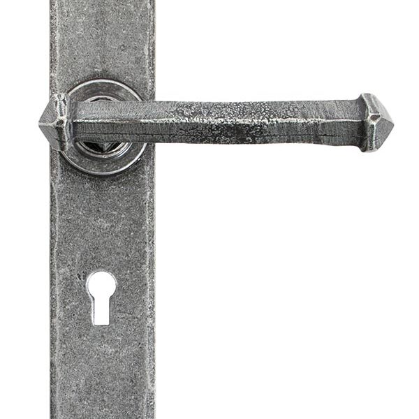 Pewter Tudor Lever Lock Set | 33608