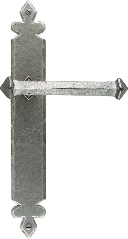 Pewter Tudor Lever Latch Set | 33609