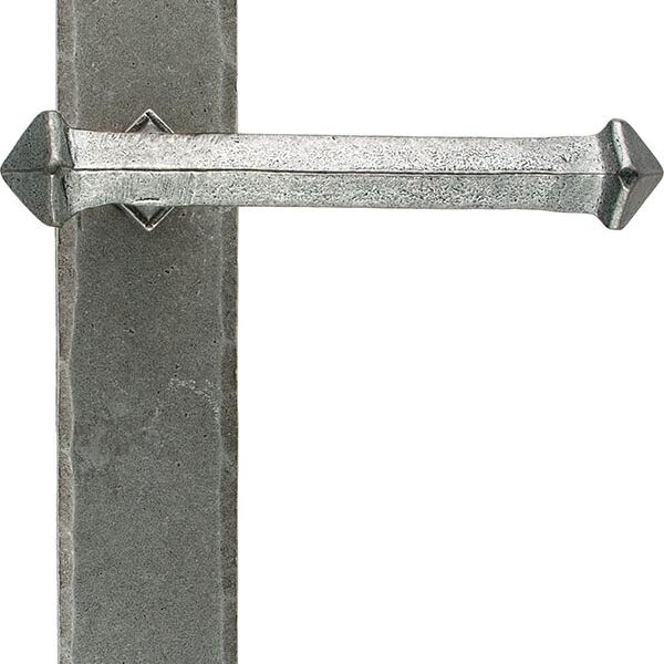 Pewter Tudor Lever Latch Set | 33609