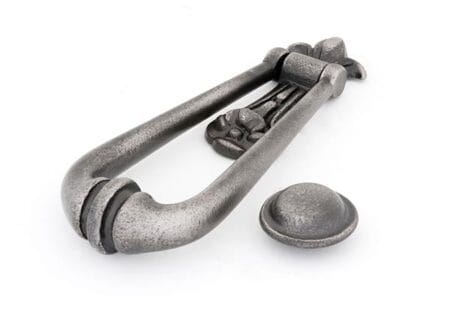 Antique Pewter Loop Door Knocker | 33610