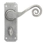 Pewter Monkeytail Lever Bathroom Set | 33617