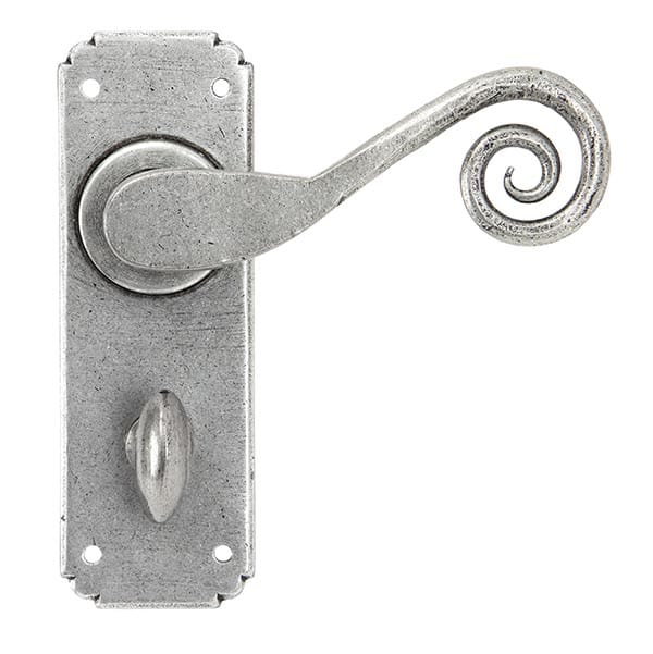 Pewter Monkeytail Lever Bathroom Set | 33617