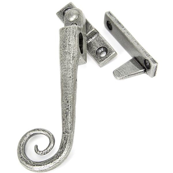 Pewter Locking Night-Vent Monkeytail Fastener - LH | 33618