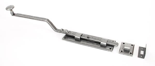 Pewter 6" French Door Bolt | 33623