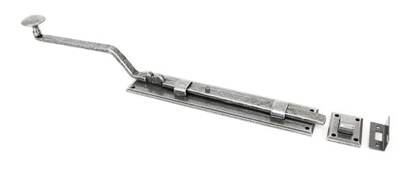 Pewter 10" French Door Bolt | 33624