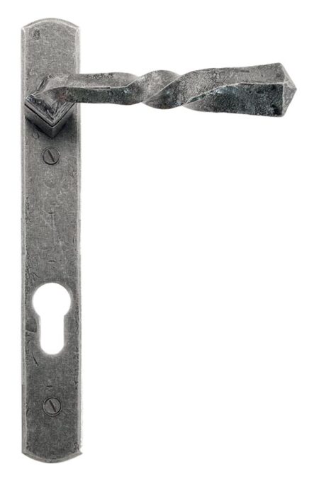 Pewter Narrow Lever Espag. Lock Set | 33633