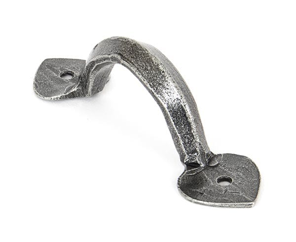 Pewter 4" Gothic D Handle | 33640