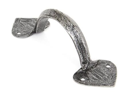 Pewter 6" Gothic D Handle | 33641