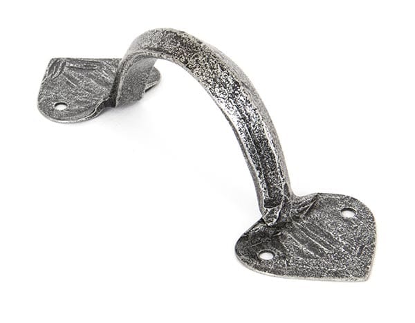 Pewter 6" Gothic D Handle | 33641