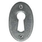 Pewter Oval Escutcheon | 33665