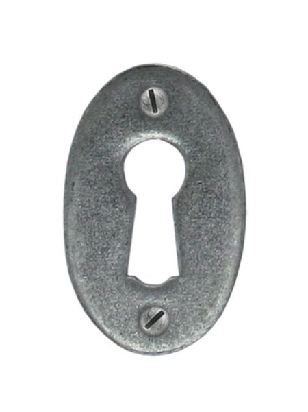 Pewter Oval Escutcheon | 33665