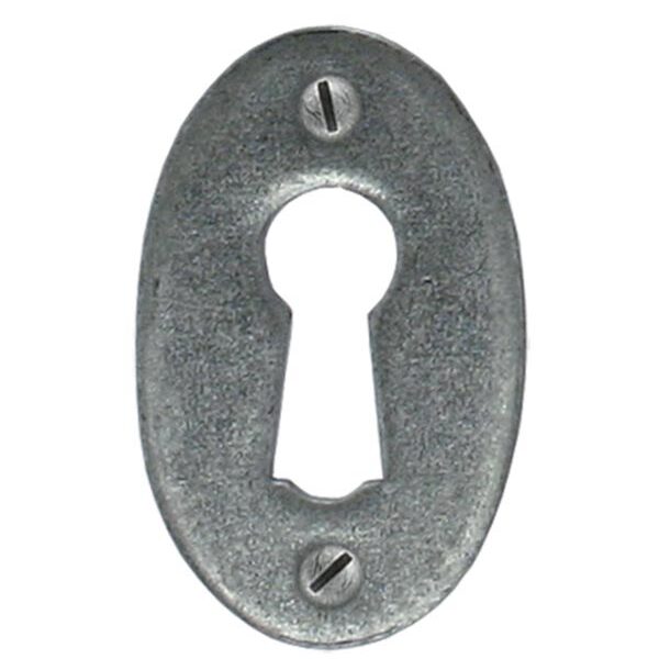 Pewter Oval Escutcheon | 33665