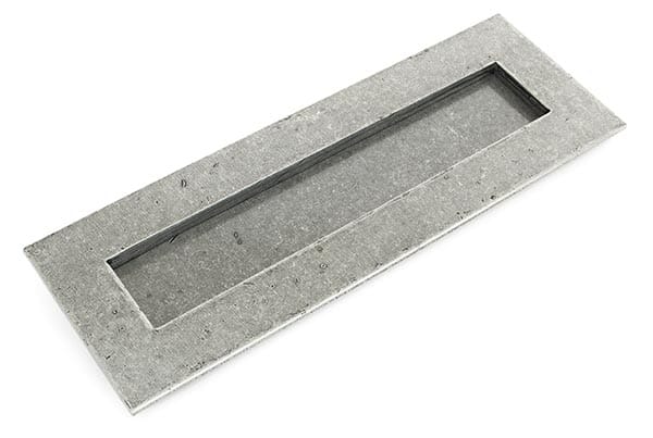 Pewter Large Letter Plate | 33680