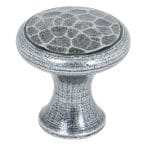 Pewter Hammered Cabinet Knob - Small | 33705