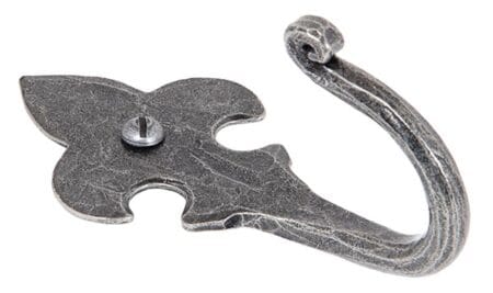 Pewter Fleur-De-Lys Coat Hook | 33722