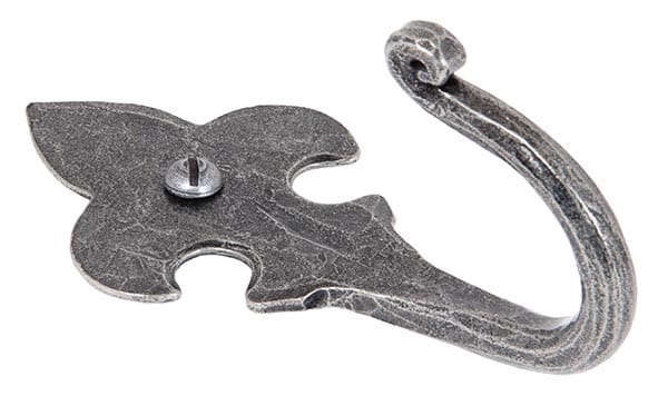 Pewter Fleur-De-Lys Coat Hook | 33722