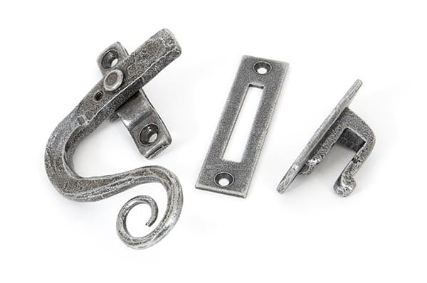 Pewter Locking Monkeytail Fastener - LH | 33725
