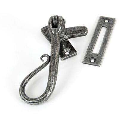 Pewter Shepherd's Crook Fastener | 33727