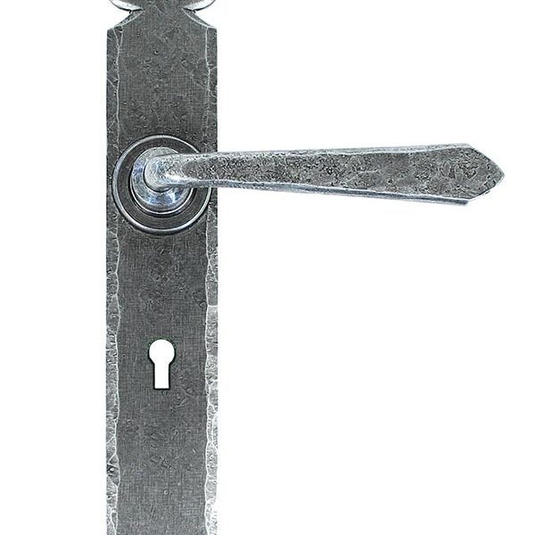Pewter Cromwell Lever Lock Set | 33730