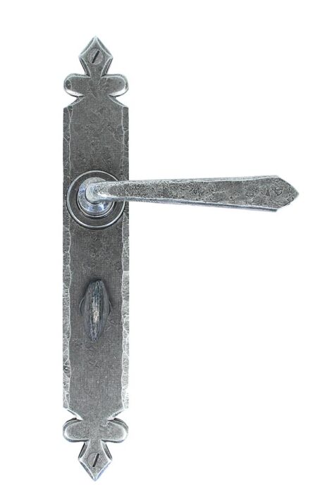 Pewter Cromwell Lever Bathroom Set | 33732