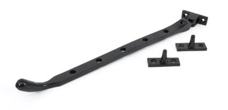 Black 12" Cast Peardrop Stay | 33745