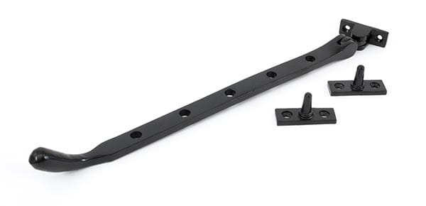 Black 12" Cast Peardrop Stay | 33745